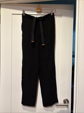 Marni Black Drawstring Chinos